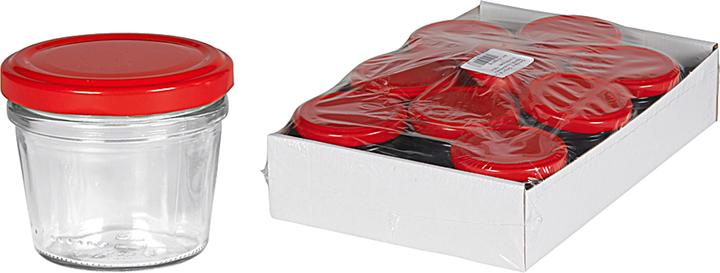 Produktbild Emsy Schraubdeckelglas Sturz mit 63mm TO-Deckel 105 ml 9er Pack (9 Stk., 0.11 l)