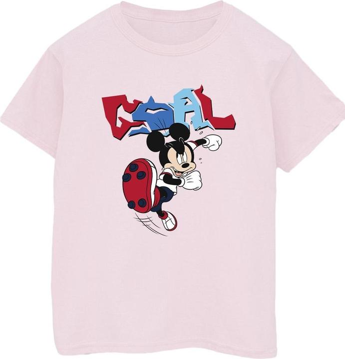Immagine prodotto Disney Mickey Mouse Goal Striker Pose Maglietta Uomo (L)
