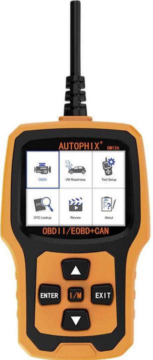 Actual product image No Name OBD2 diagnostic device OM126