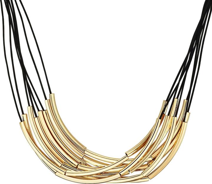 Produktbild Lulu & Jane Damen Metall-Legierung gelbgold 42,0 cm Basiskette + 6,0 cm Verlängerung - 29611 (Metall-Legierung, 42 - 48 cm)