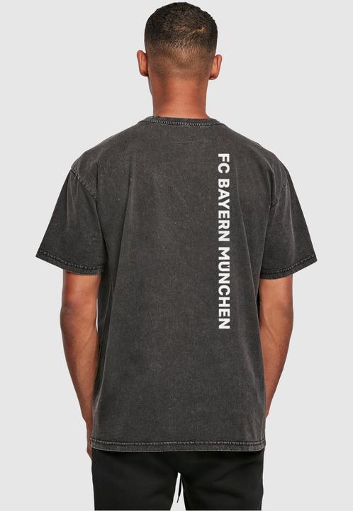 Actual product image FC Bayern München Mia San Mia Logo Acid Washed Heavy Oversize Tee - 116665 (XXL)
