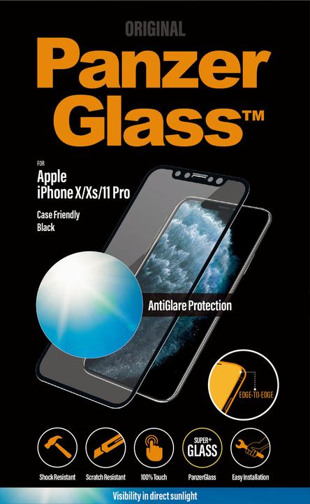 Produktbild PanzerGlass Case Friendly (1 Stück, Realme 11 Pro+, Apple iPhone X)