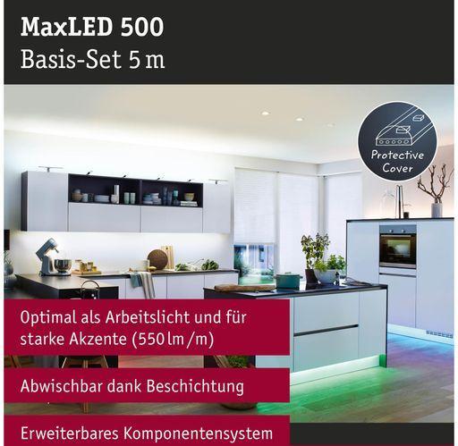 Actual product image Paulmann MaxLED 500 Stripe Set (RGBW, White, 500 cm, Indoor)