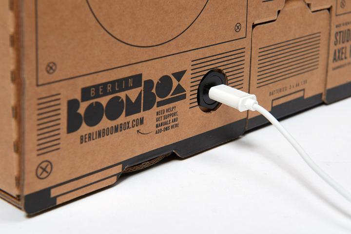 Produktbild Berlin Boombox (Batteriebetrieb)