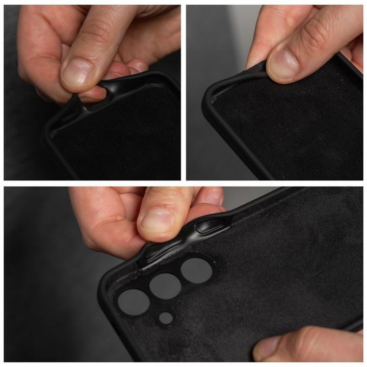 Produktbild OEM Back panel cover Case SILICONE 2mm for MOTOROLA EDGE 50 Pro black (Motorola Edge 50 Pro)