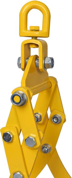 Produktbild Wiltec Forstzange Rückezange 600mm 800kg Holzzange Hebezange Packzange Greifer (350 mm)