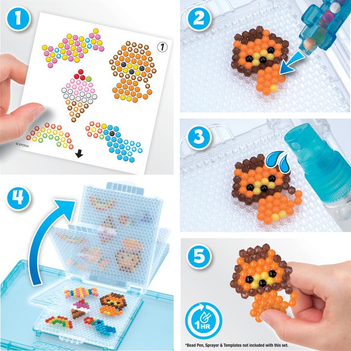 Actual product image Aquabeads Glitter beads