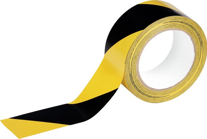 Immagine prodotto Durable Nastro adesivo DURALINE® Basic 50/016 giallo/nero (50 mm)
