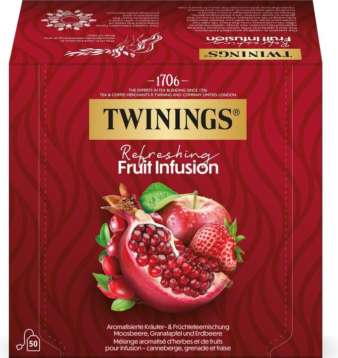 Actual product image Twinings Tea bags fruit tea 50x 2 g (100 g)