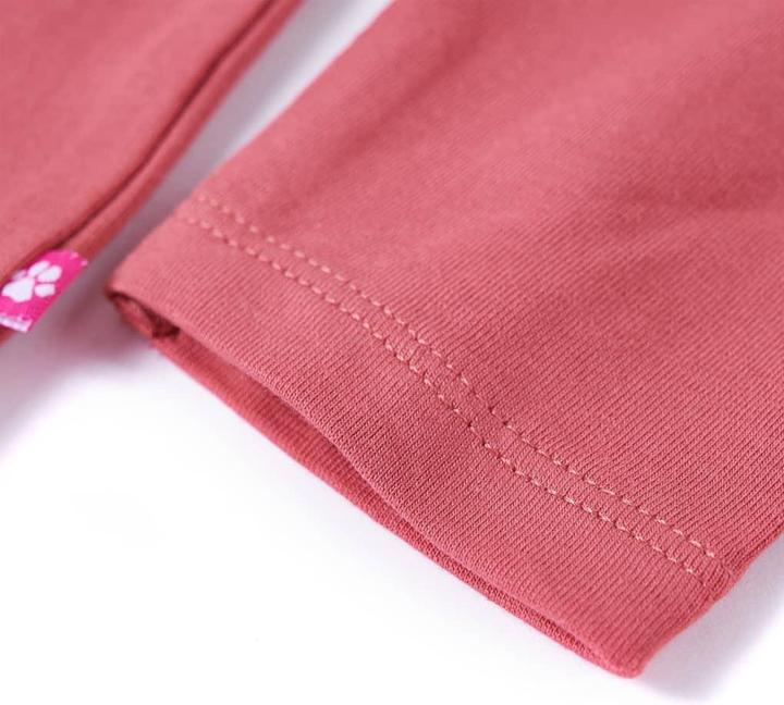 Image du produit VidaXL T-shirt manches longues enfant rose ancien 116,Composition : 95% coton. 5 (116)
