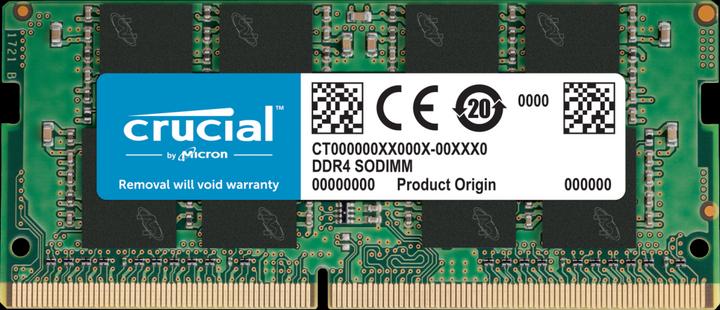 Produktbild Crucial Laptop Memory (1 x 16GB, 3200 MHz, DDR4-RAM, SO-DIMM)