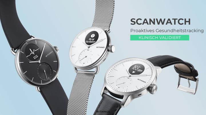 Actual product image Withings ScanWatch (38 mm, 4G)