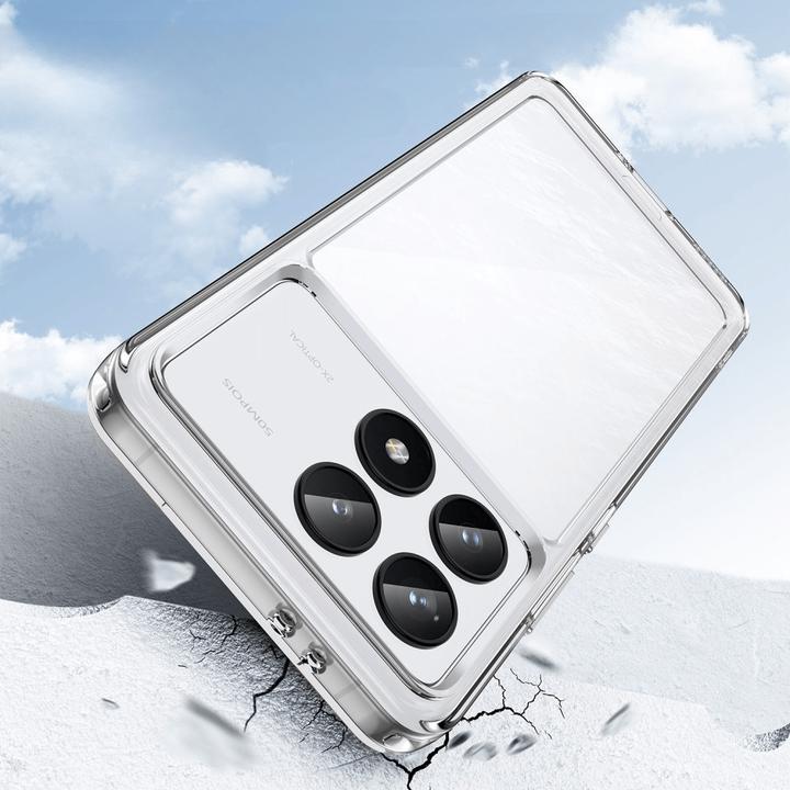 Productafbeelding Cover-Discount Xiaomi Poco F6 Pro - Beschermend acryl hoesje voor mobiele telefoon met opstaande rand (Xiaomi Poco F6 Pro)