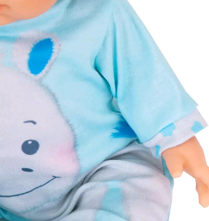 Actual product image Tiny Treasures Tiny Treasure Blond haired Doll Hippo outfit