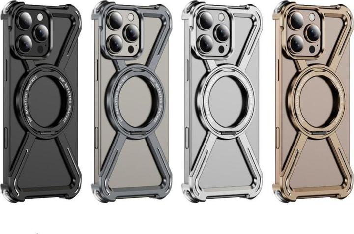 Actual product image Etuui Back panel cover OEM Case TITANIUM Escort for IPHONE 15 desert gold