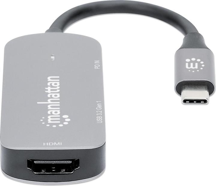 Actual product image Manhattan 130707 (USB-C, 3 Ports)