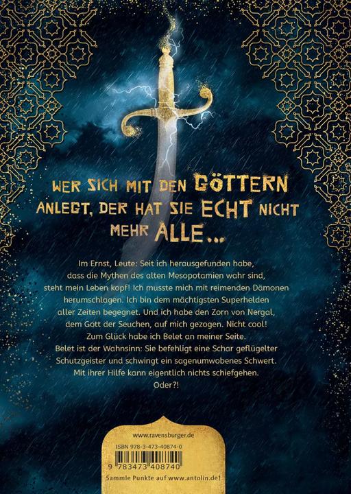Produktbild Ravensburger Sikander gegen die Götter: Das Schwert des Schicksals (Rick Riordan Presents) (Deutsch, Leo Strohm, Rick Riordan, Miriam Wasmus, Sarwat Chadda, 2022)