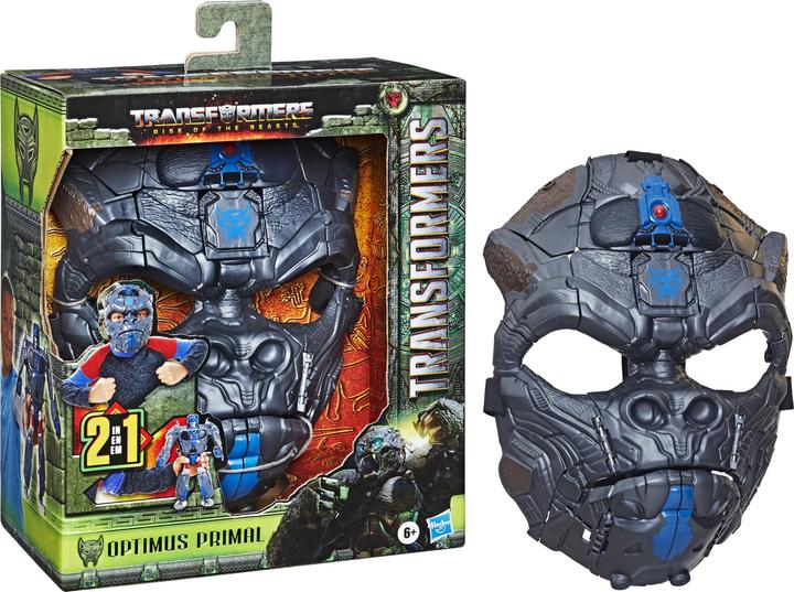 Produktbild Transformers Spielzeug zu : Aufstieg der Bestien, Optimus Primal, 2-in-1 Rollenspielmask
