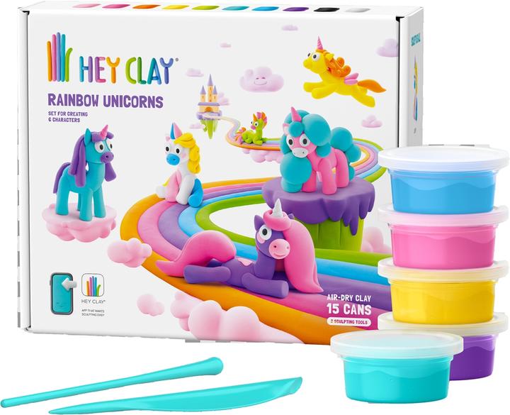 TM Toys Hey Clay Einhorn Set