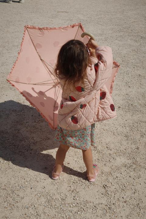 Produktbild Konges Slojd Frill Regenschirm Strawberry Glitter