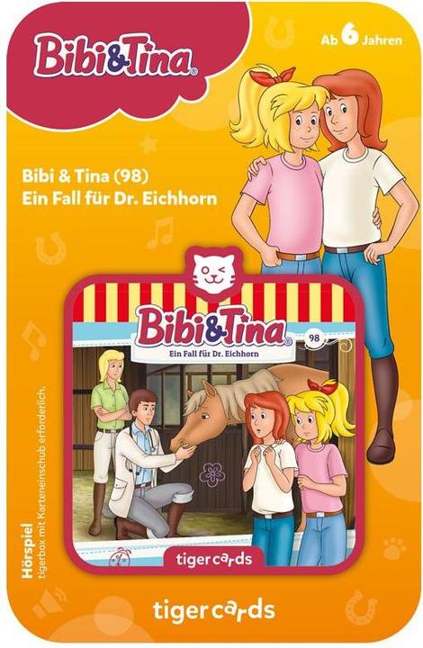 Produktbild Tigermedia Tigercard- Bibi Tina (98): Ein Fall für Dr. Eichhorn (Deutsch)