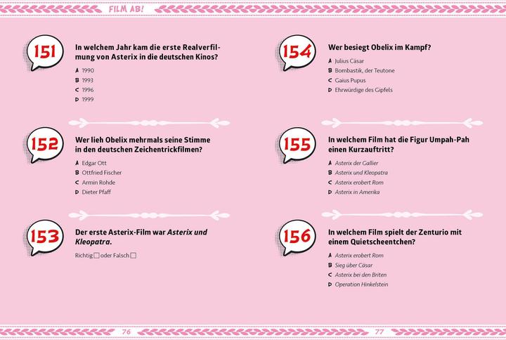 Produktbild Buch - Quiz Asterix-Fans (Deutsch)