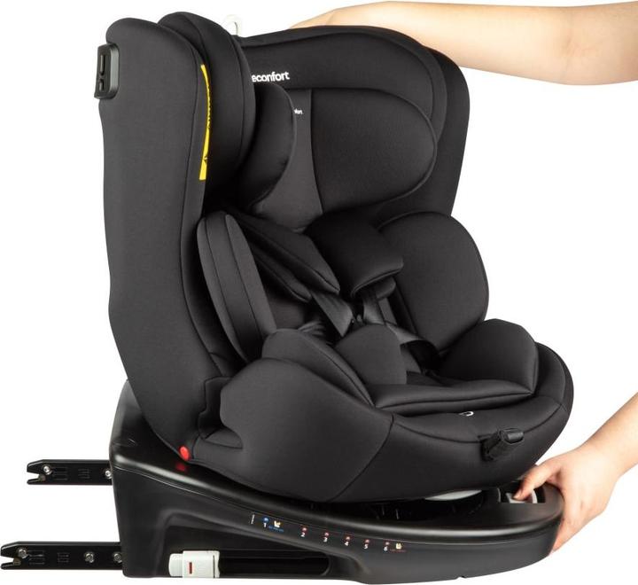 Actual product image Bebeconfort BBC EvolveFix I-Size Black Mist (Reboarder, ECE R129/i-Size Standard)