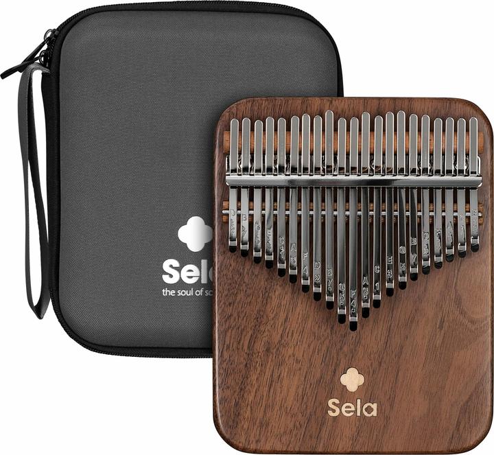 Produktbild Sela Kalimba 21 Schwarznuss massiv