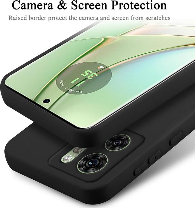Image du produit Cadorabo Housse pour Motorola Edge 40 TPU avec design Liquid Protection silicone (Motorola Edge 40)