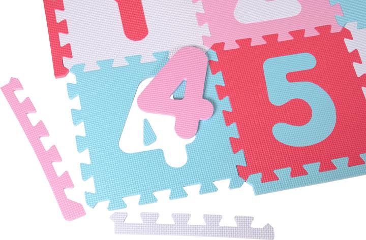 Produktbild Knorrtoys Puzzlematte - "Alphabet + Zahlen" pink-rosa (180 x 180 cm)