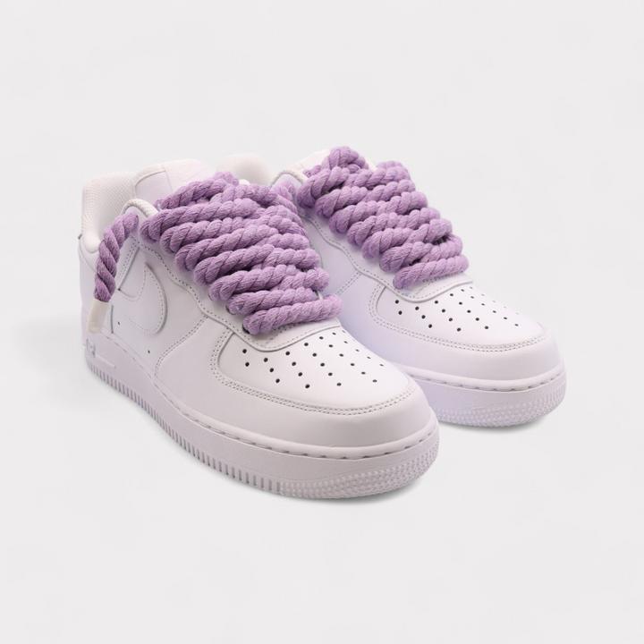 White, light violet