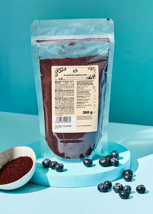 Image du produit KoRo Poudre de myrtille sauvage lyophilisée (250 g)