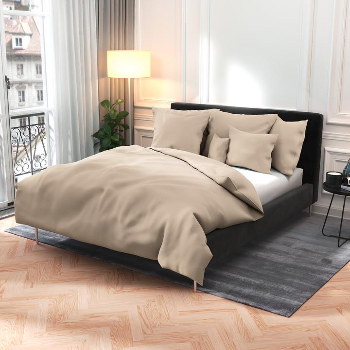 Actual product image Lotus Bettwaren Satin uni (Duvet cover, 160 x 240 cm)