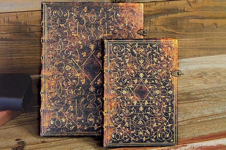 Image du produit Paperblanks Grolier (A5, À rayures, Couverture rigide)