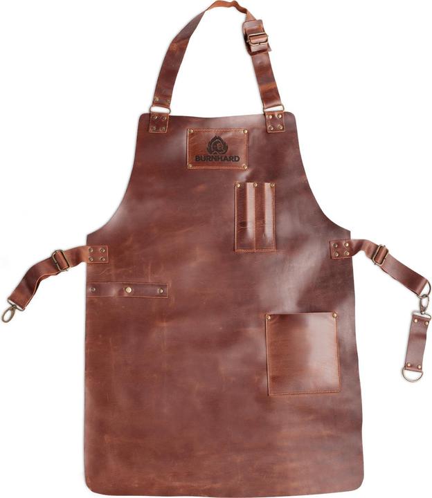 Burnhard Grillschürze Leder (One Size)