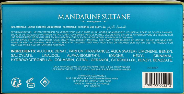 Immagine prodotto Alexandre.J Sultani del mandarino (Eau de parfum, 100 ml)
