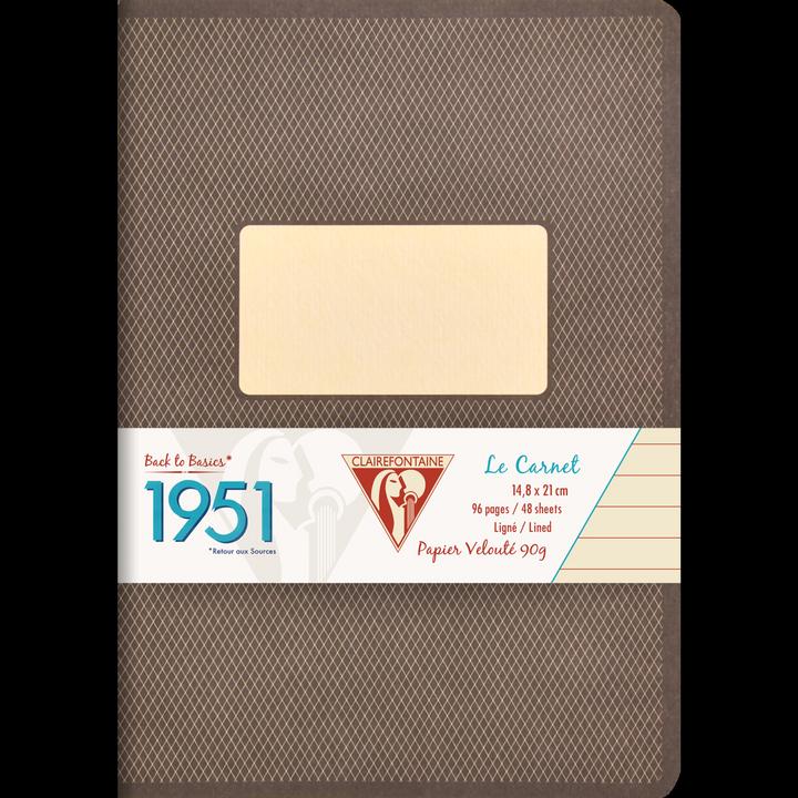 Actual product image Clairefontaine 1951 - Back to Basics (A5, Lined)