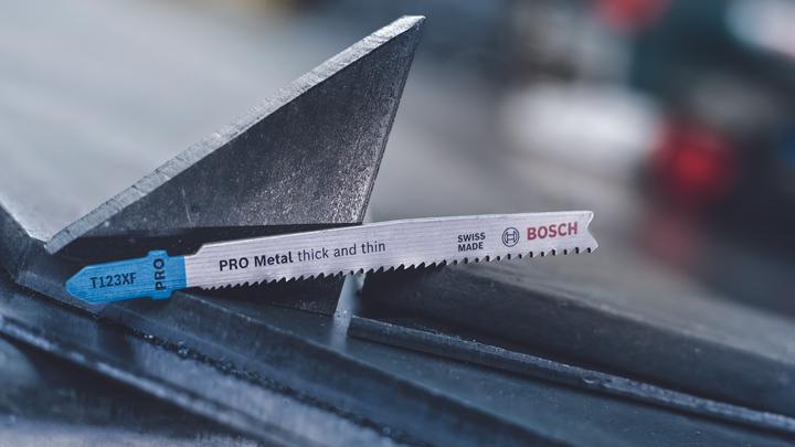 Produktbild Bosch Professional Zubehör PRO Metal thick and thin T123XF Stichsägeblatt, 100 mm, 3-tlg.