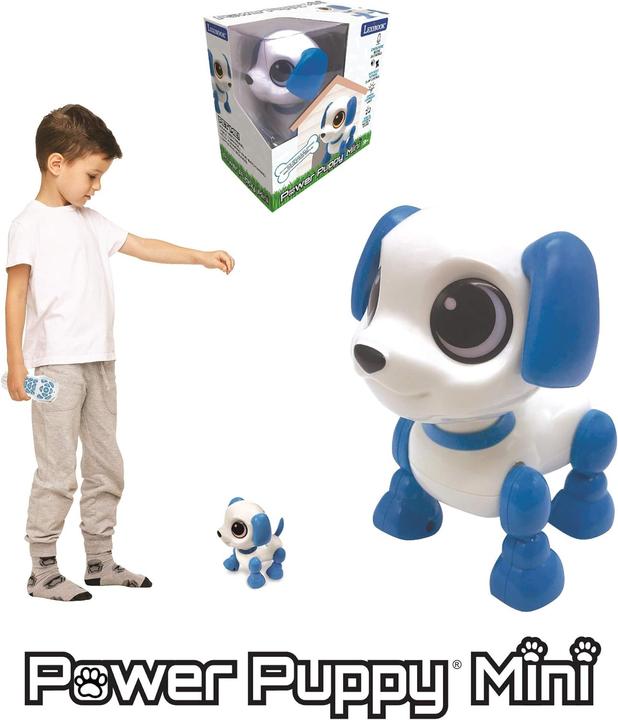 Produktbild Lexibook POWER PUPPY Mini Hunde-Roboter mit Licht und Soundeffekten, Handklatschbefehl, Wiederholungsfunktion