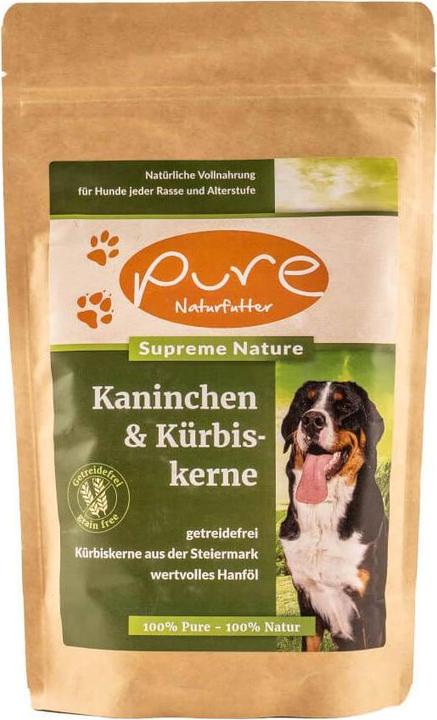 Immagine prodotto Pure Naturfutter PURE Rabbit & Pumpkin Seeds - monoproteico e senza cereali (Adulto, 1 pz., 4000 g)