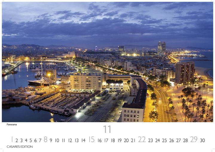 Actual product image Barcelona 2026 L 35x50cm (35 x 50 cm, German)
