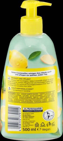 Produktbild dm Balea Flüssigseife Ginger Lemon (Flüssigseife, 500 ml)