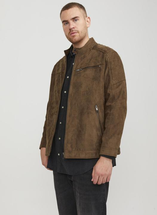 Actual product image Jack & Jones Biker Plus Size Jacket (7XL)