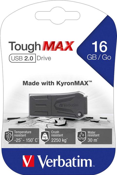 Immagine prodotto Verbatim Chiavetta USB ToughMAX (16 GB, USB-A)