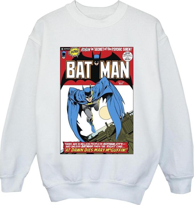 Running Batman Cover Sweatshirt Jungen