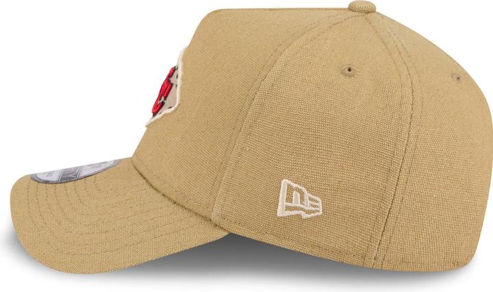 Produktbild New Era A-Frame Trucker Leinen Cap Kansas City Chiefs beige (One Size)