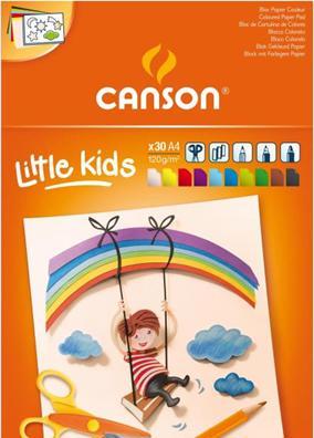 Actual product image Canson Clay paper pad, DIN A4, 120 g/sqm, 30 sheets (120 g/m², 30 x)