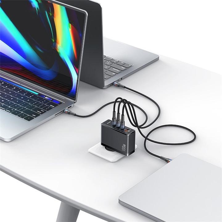 Immagine prodotto Usams Caricabatterie veloce GaN a 4 porte da 100W (100 W)