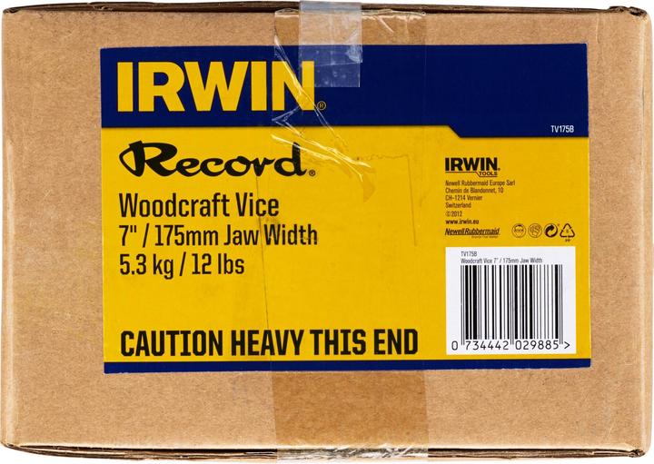 Actual product image Irwin Woodworking vices (175 mm)