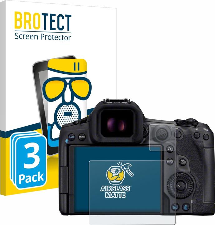 Image du produit BROTECT AirGlass Verre Mat (Protecteur d'écran, EOS R5 Mark II)